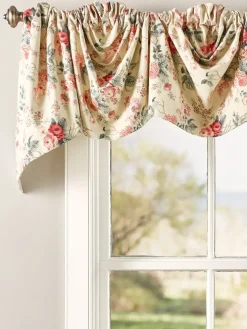 Abbey Rose Austrian Valance