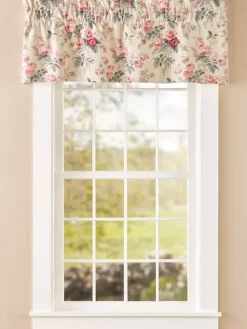 Abbey Rose Lined Rod Pocket Tailored Valance