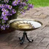 African Daisy Birdbath With Stand