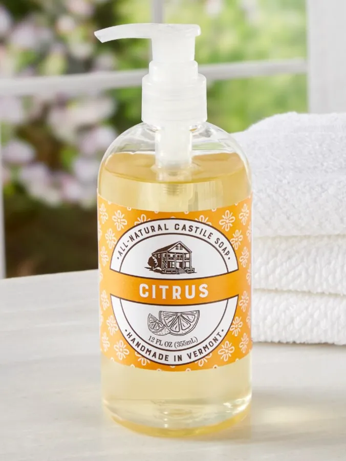 All-Natural Castile Liquid Soap