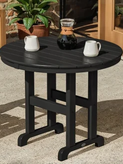 All-Weather Round Outdoor Dining Table