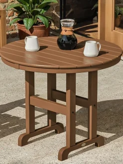 All-Weather Round Outdoor Dining Table