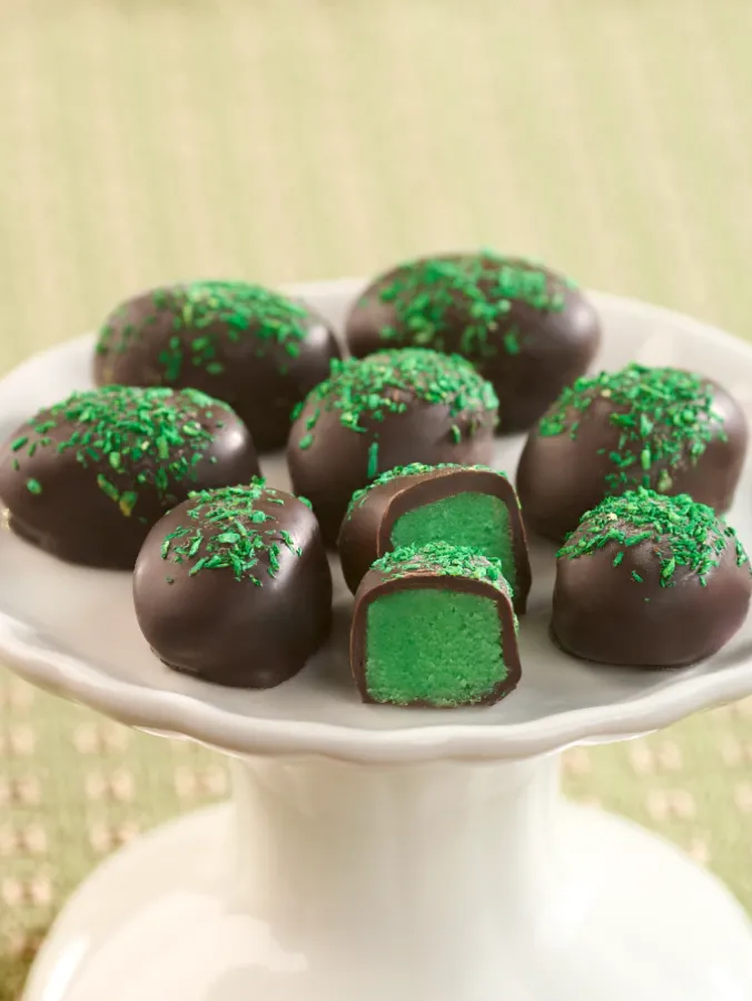 Almond Marzipan Drops Covered in Dark Chocolate