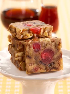 Amaretto and Brandy Liqueur Fruitcake Slice, 24 Slices