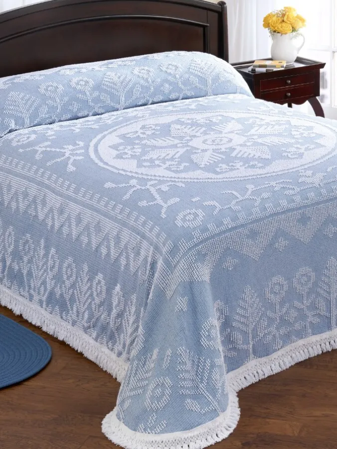 American Pine Hobnail Bedspread or Pillow Sham