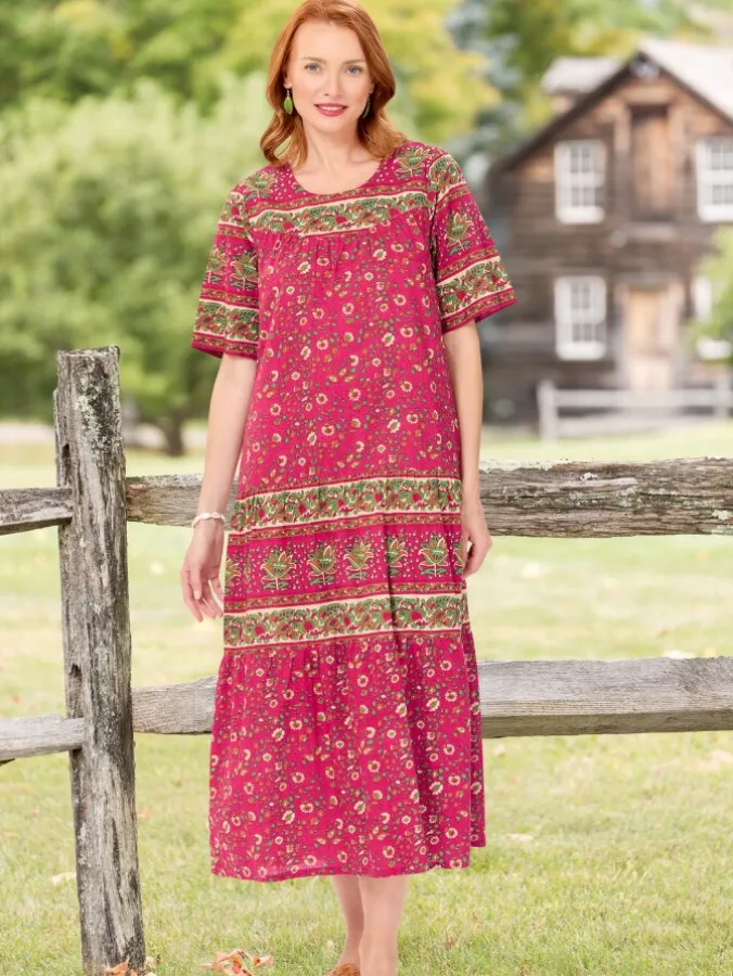 Ankle-Length Cotton Muumuu