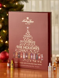 Anthon Berg Adult Advent Calendar With Liquor Chocolate Bottles