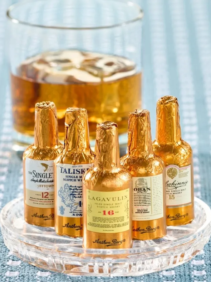 Anthon Berg Single Malt Scotch Chocolate Bottles