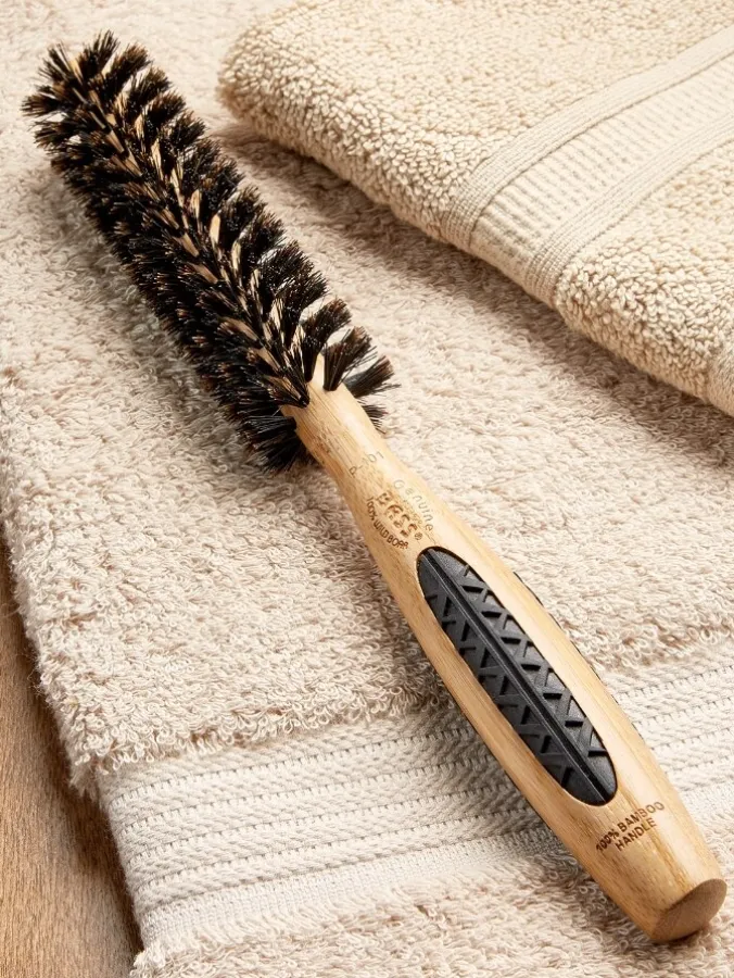 Bass 1/2 Inch Round Boar Bristle Hair Brush