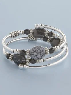 Beaded Coil Bracelet