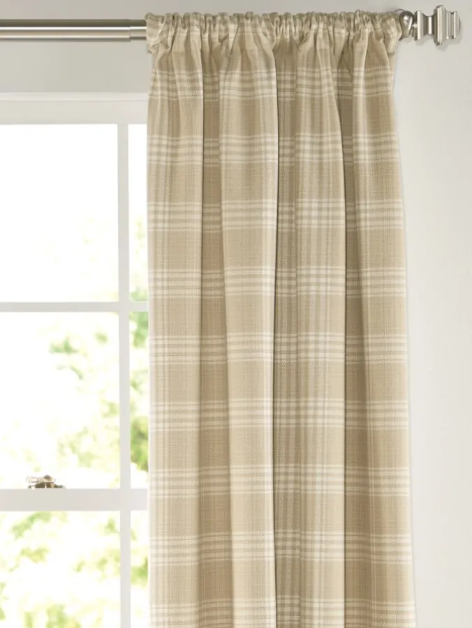 Bentley Plaid Rod Pocket Curtains by Country Curtains®