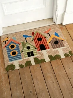Birdhouse Buddies Indoor/Outdoor Rug and Doormat
