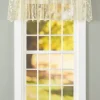 Birdsong Lace Rod Pocket Tailored Valance