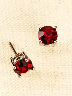 Birthstone Stud Earrings