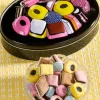 Black Liquorice Allsorts, 14 Ounce Tin