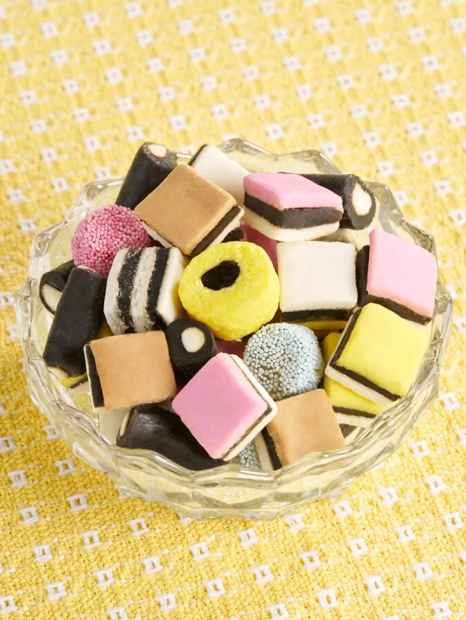 Black Liquorice Allsorts, 1.5 Pound Bag