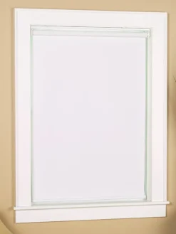 Blackout Cordless Cotton-Blend Roller Shade