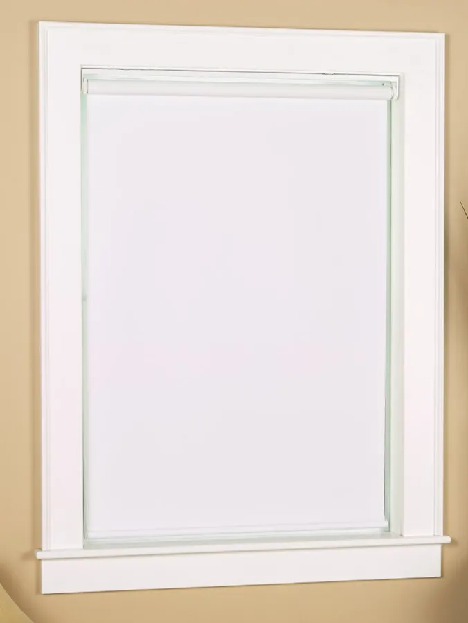 Blackout Cordless Cotton-Blend Roller Shade