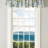Blooming Hydrangea Rod Pocket Insert Valance