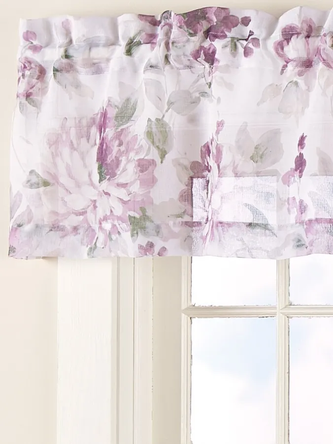 Bloomsbury Sheers Rod Pocket Tailored Valance