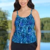 Blue Waves One-Piece Romper Swimsuit
