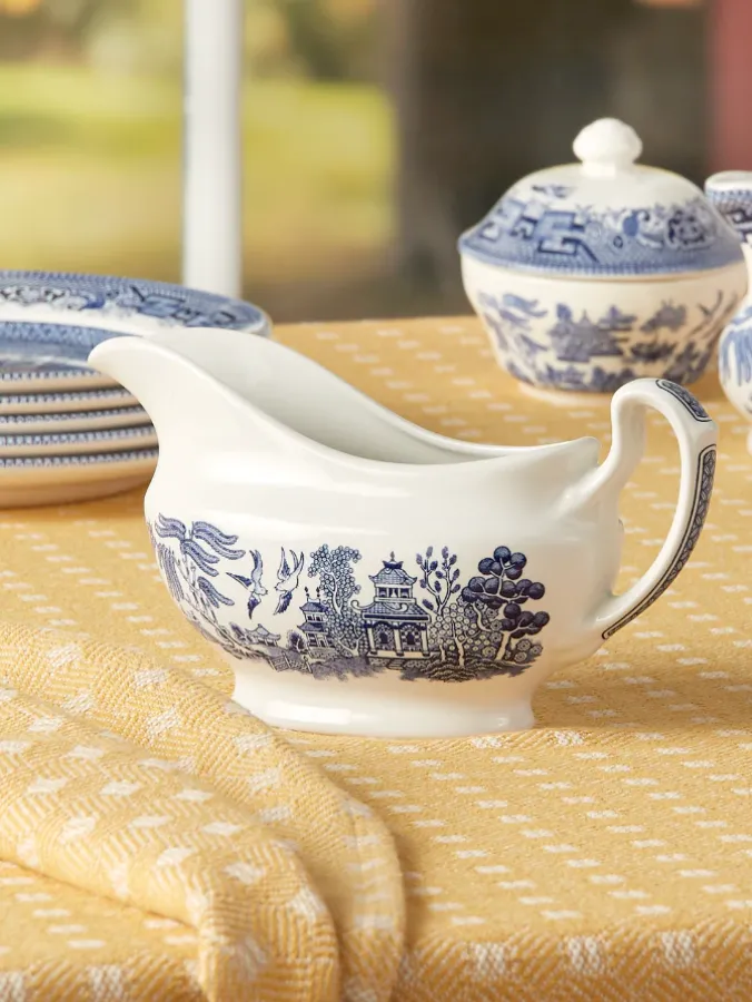 Blue Willow Gravy Boat
