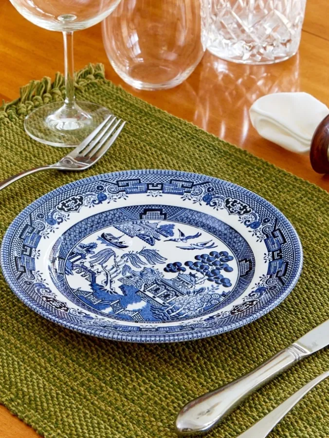 Blue Willow Salad Plates, Set of 4