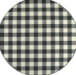 Bradford Buffalo Check Round Area Rug