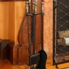 Brass 5-Piece Fireplace Tool Set