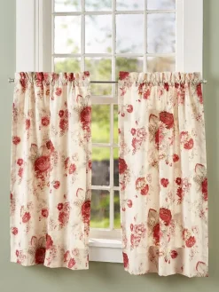 Brighton Rose Rod Pocket Tiers
