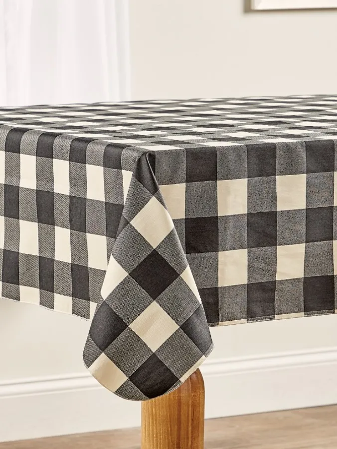Buffalo Check Cotton Tablecloth