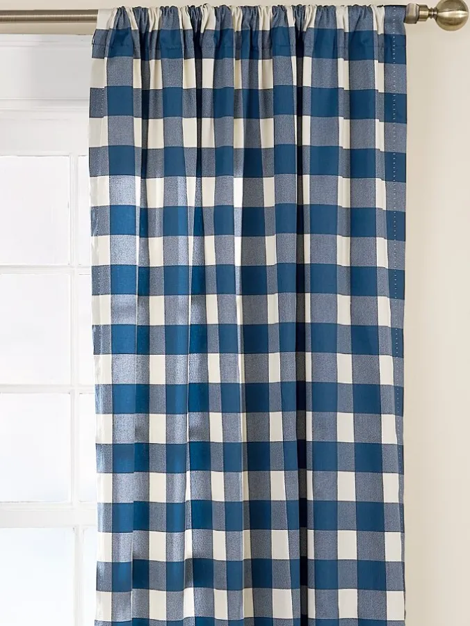 Buffalo Check Rod Pocket Curtains by Country Curtains®