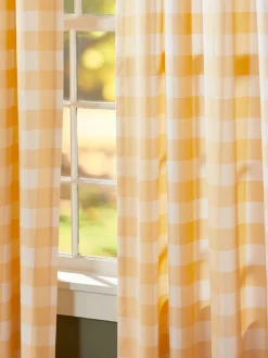 Buffalo Check Tab Top Curtains by Country Curtains®