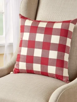Buffalo Check Throw Pillow by Country Curtains®