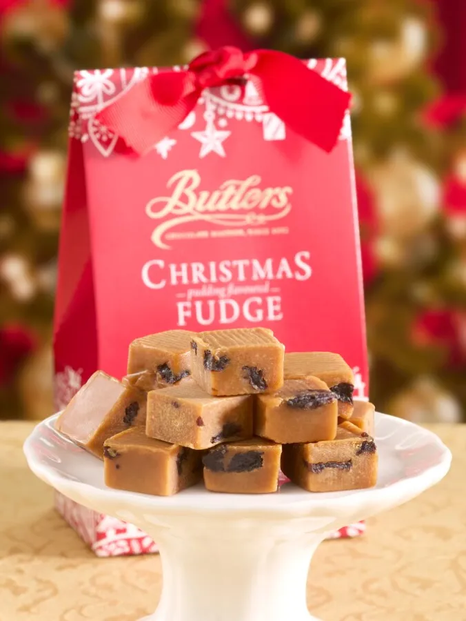Butlers Christmas Pudding Fudge Bites