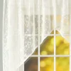 Butterfly Garden Lace Rod Pocket Swag Pair
