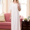 Calida Soft Cotton Short-Sleeve Nightgown