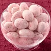 Candy Cane White Chocolate Almonds, 1 Pound Bag