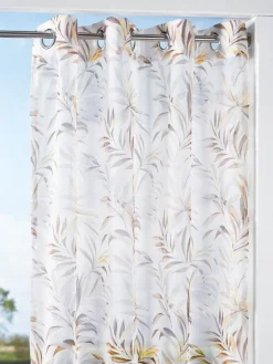 Caribbean Palm Leaf Outdoor Grommet Top Panel