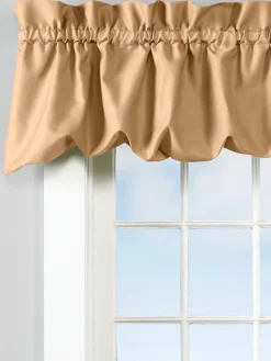 Carolyn's Colorful Rod Pocket Balloon Valance