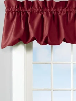 Carolyn's Colorful Rod Pocket Balloon Valance