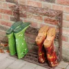 Cast-Iron Boot Rack With Boot Scraper