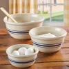 Cavendish Stoneware Mixing Bowls, Set of 3