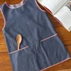 Chambray Cotton Cobbler Apron