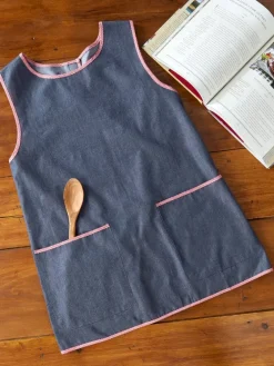Chambray Cotton Cobbler Apron
