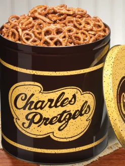 Charles Pretzel Tin, 1.5 Pound