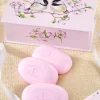 Chickadees in Love Rose Soap Gift Tin
