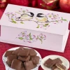 Chickadees In Love Tin With Mini Milk Chocolate Graham Crackers