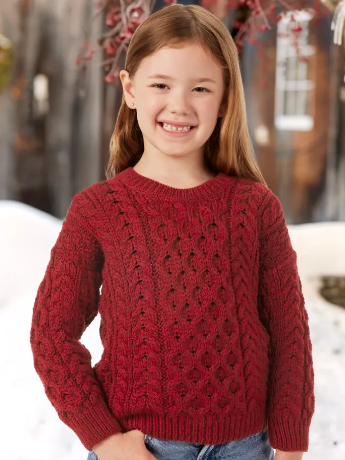 Children's Supersoft Irish Wool Sweater