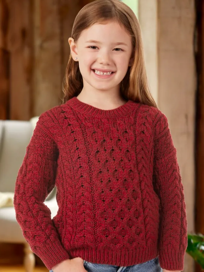Children's Supersoft Irish Wool Sweater